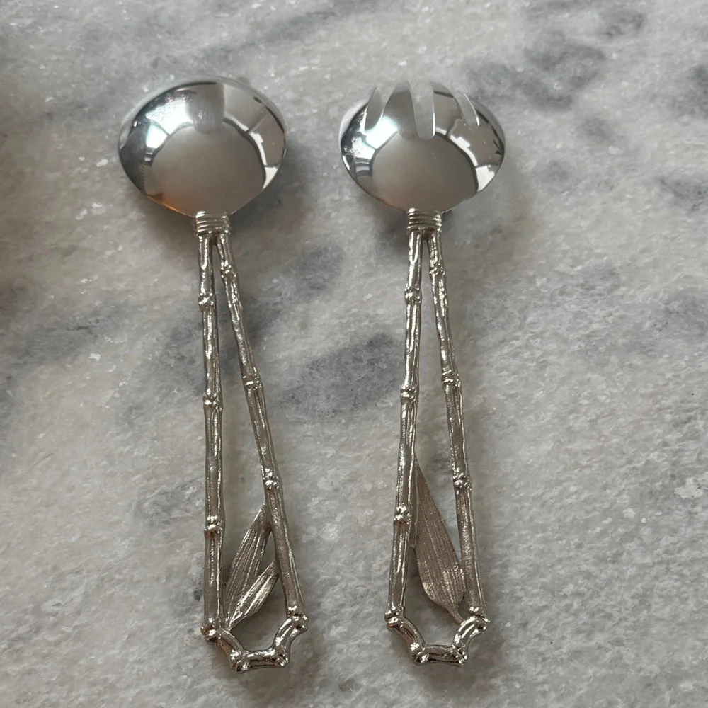 Silver Wrapped Spoon Set - Picture 3 of 3